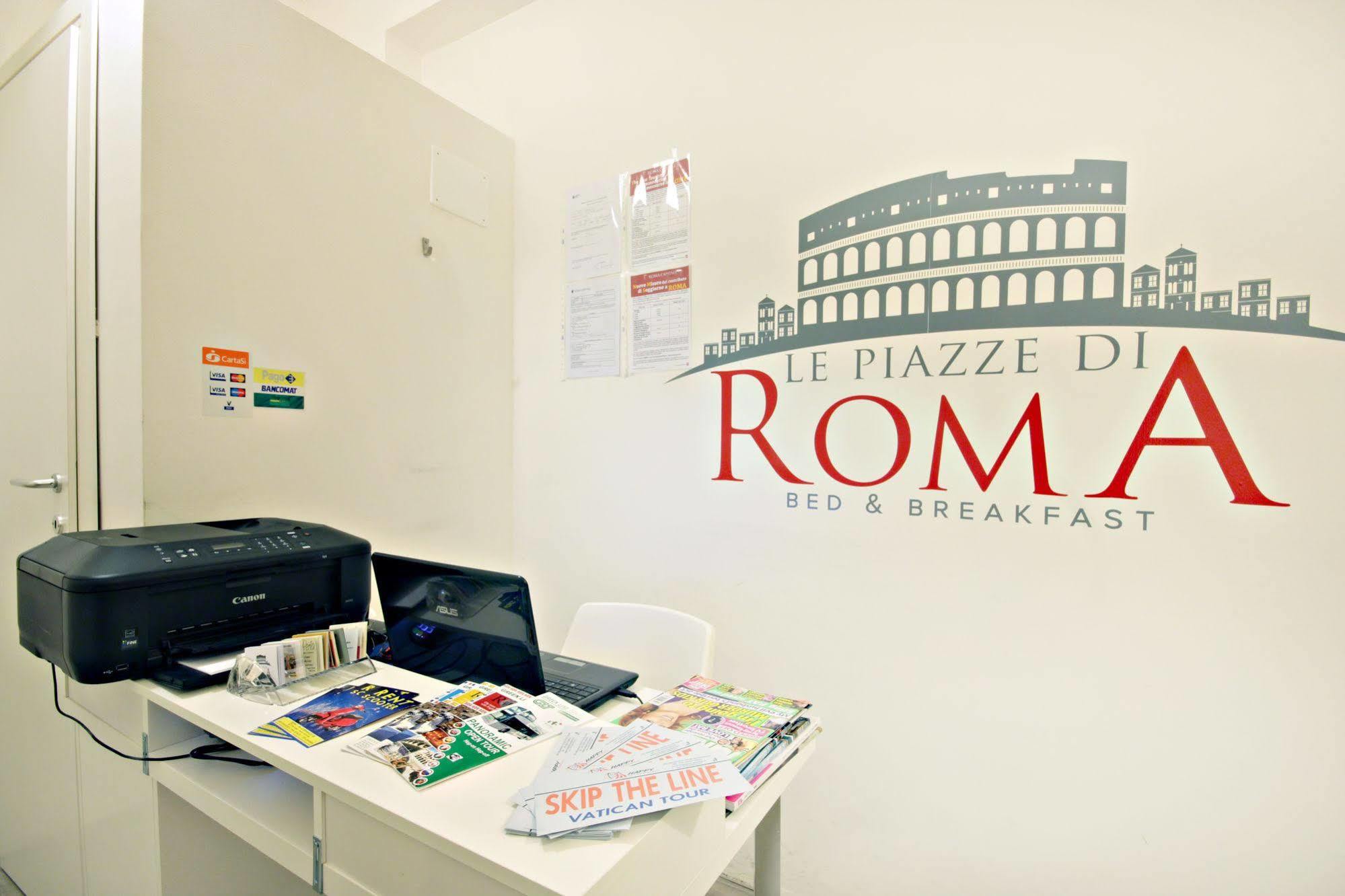 Bed and Breakfast Le Piazze Di Roma Exterior foto
